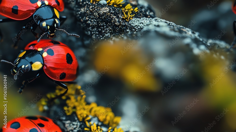 Explore the fascinating world of ladybugs in macro photography a close-up look at nature's colorful insects Explore the fascinating world of ladybugs in macro photography a close-up look at nature's colorful insects