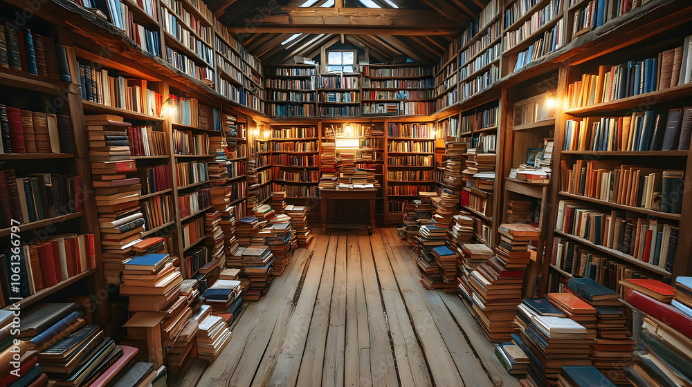 A Library Filled with Books A Library Filled with Books