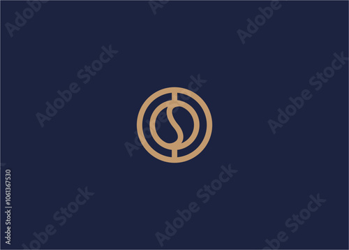 letter c with coffee beans logo icon design vector design template inspiration