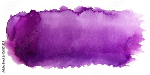 Abstract Purple Watercolor Wash with Gradients and Soft Edges