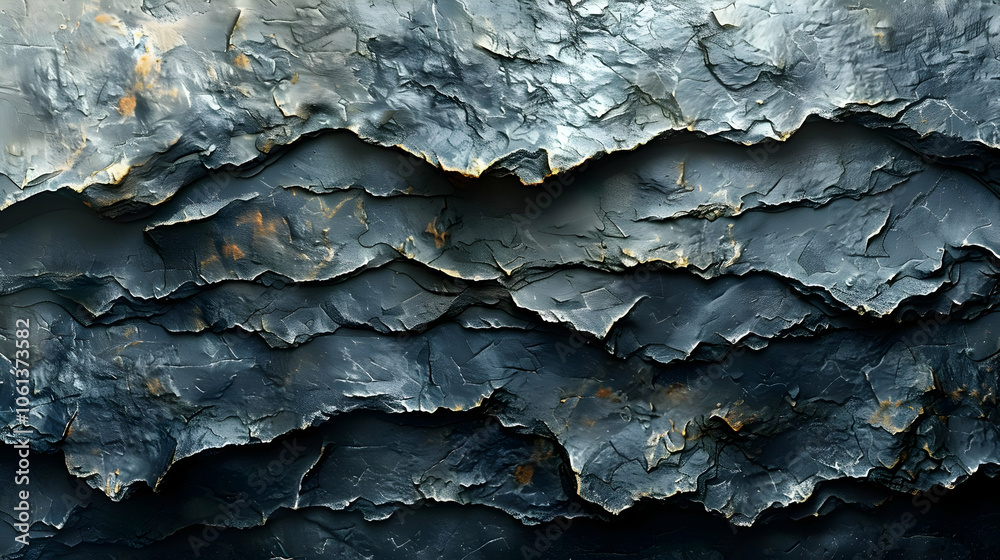 Dark Grey Abstract Rock Background