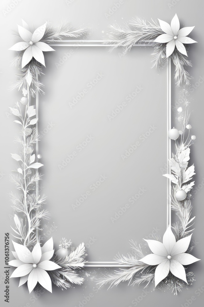 Obraz premium christmas frame