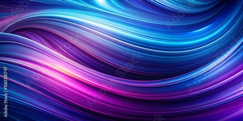 Abstract Swirls of Blue and Purple, A Symphony of Colors, Creating a Dynamic and Ethereal Visual Experience