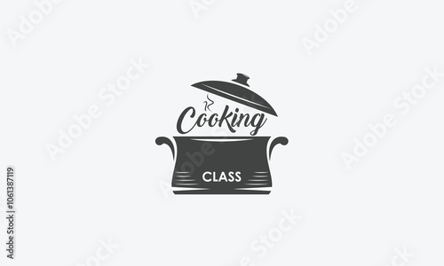 Cooking logo design vector template