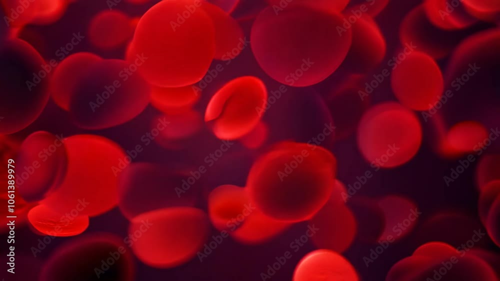 Red blood particle cells fluid dynamics red flow background abstract texture of Microscopic view Red blood particle cells fluid dynamics red flow background abstract texture of Microscopic view