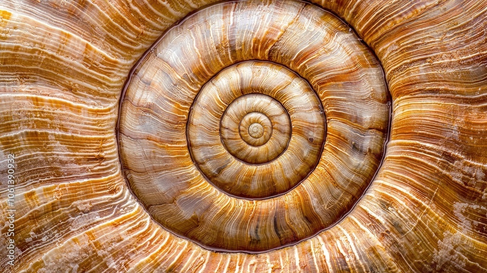 Close-up of a beautiful spiral shell with intricate patterns on a white isolated background. Close-up of a beautiful spiral shell with intricate patterns on a white isolated background.
