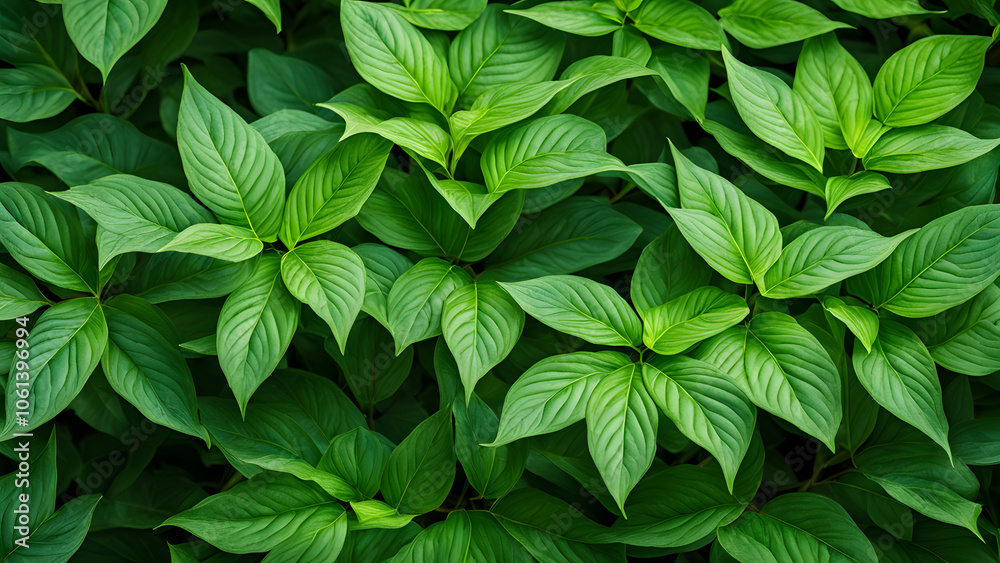 A lush green plant with many leaves