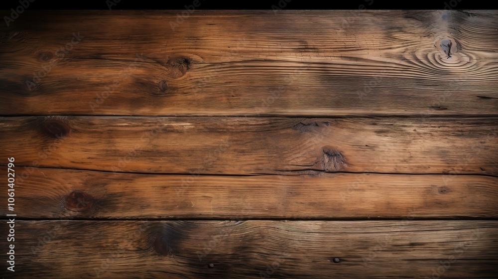 Obraz premium Rustic Wooden Table Surface with Grain Texture