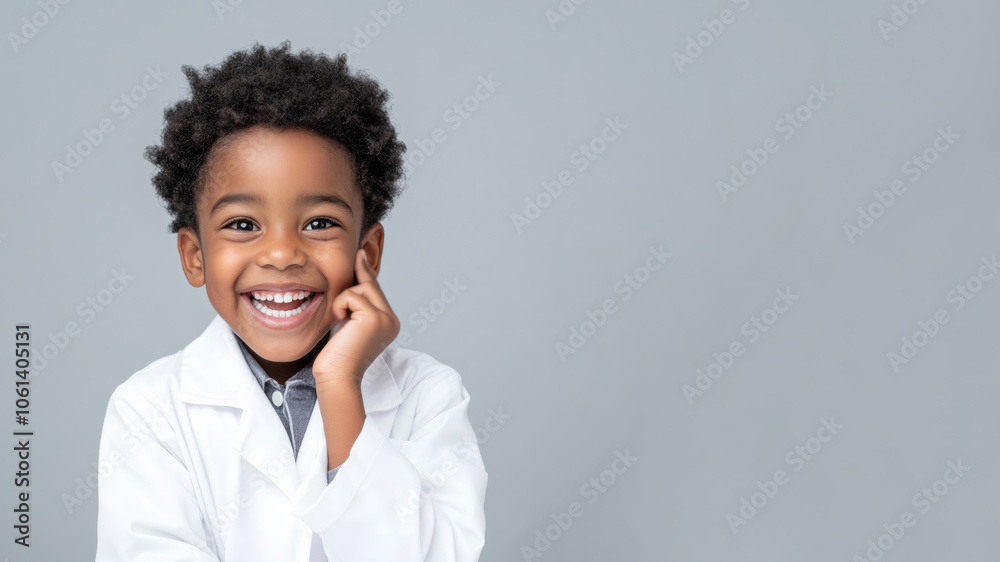 African little boy smiling excited wearing doctor lab coat image ideals African little boy smiling excited wearing doctor lab coat image ideals