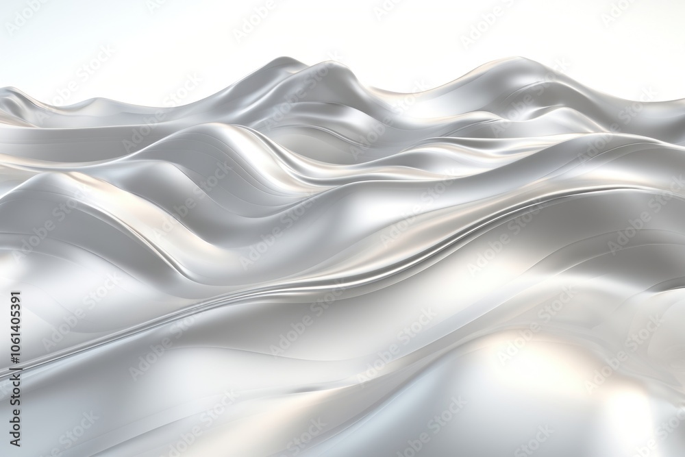 Fototapeta premium Mountain backgrounds pattern silver.
