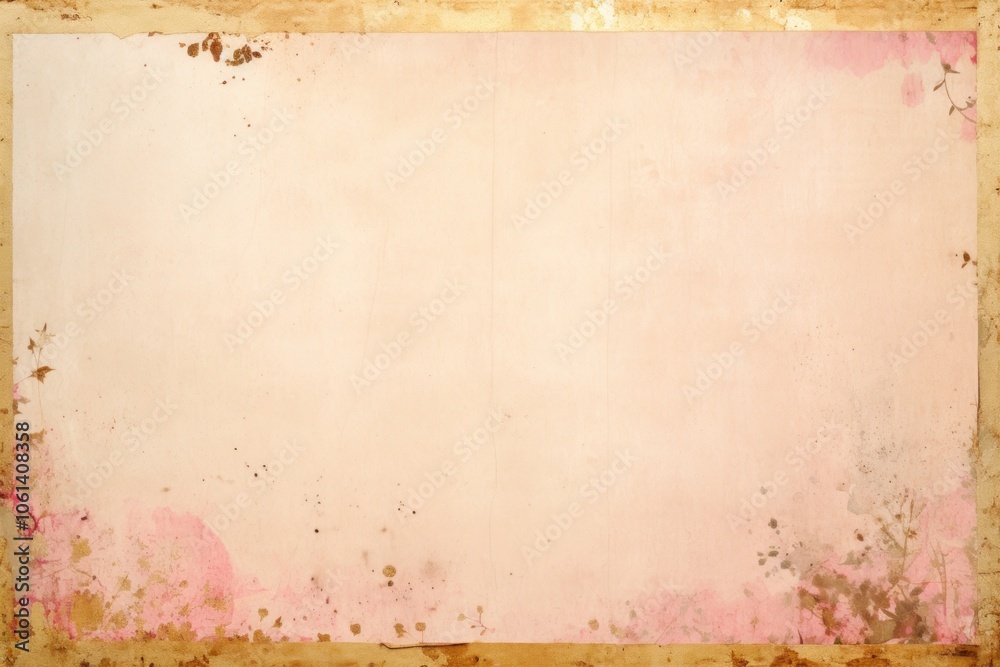 Gold glitter border paper backgrounds pink. Gold glitter border paper backgrounds pink.