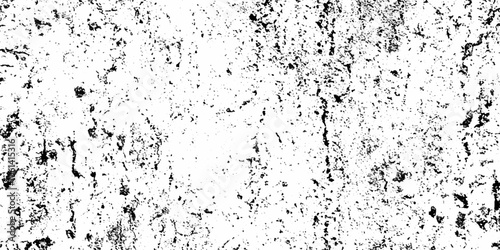 Grunge black and white crack paper texture design and texture of a concrete wall with cracks and scratches background .. Vintage abstract texture of old surface.. Grunge texture for make poster .	

