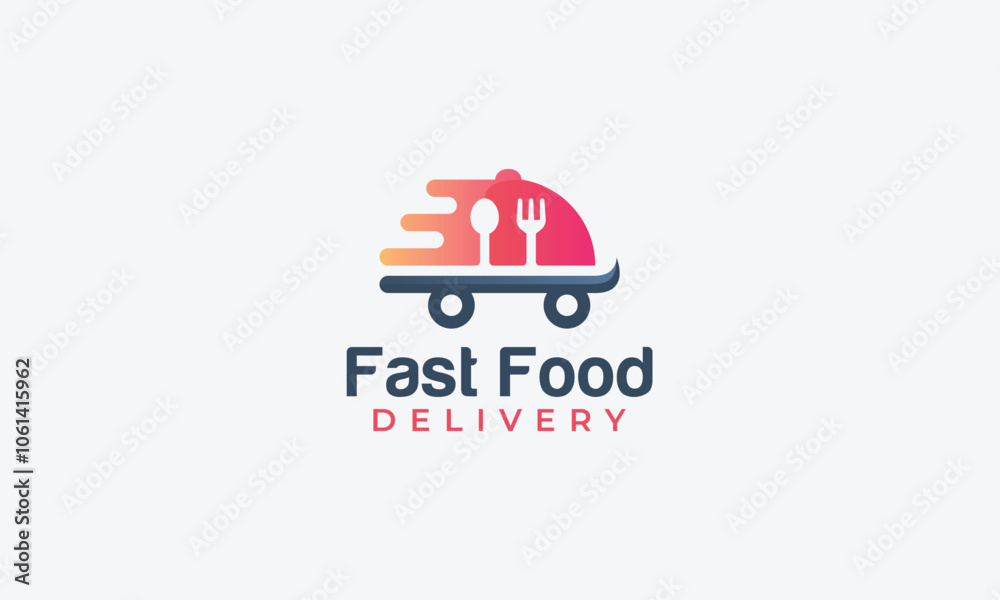 Fast food logo design vector template Fast food logo design vector template