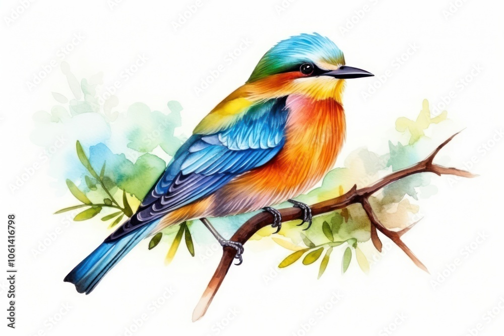 Fototapeta premium Bird animal beak kingfisher.
