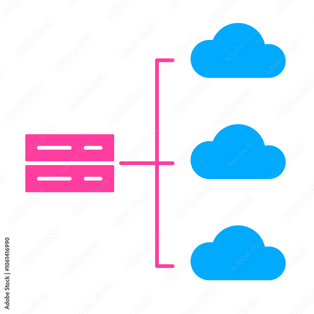 Hosting Lineal Icon