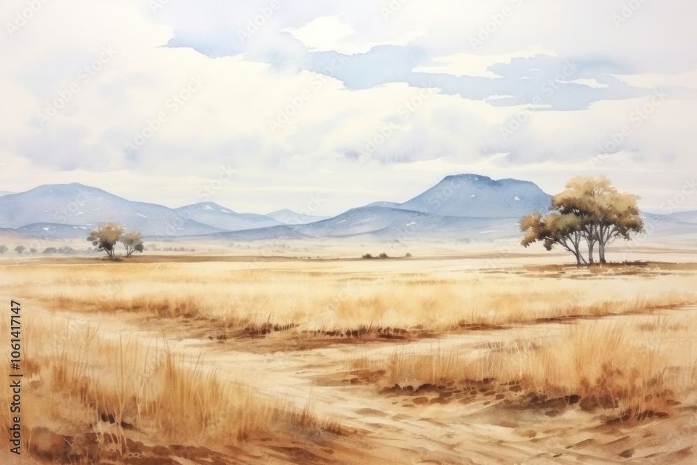 Landscape grassland outdoors savanna. Landscape grassland outdoors savanna.