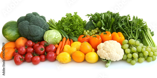 Vibrant Rainbow of Fresh Produce 