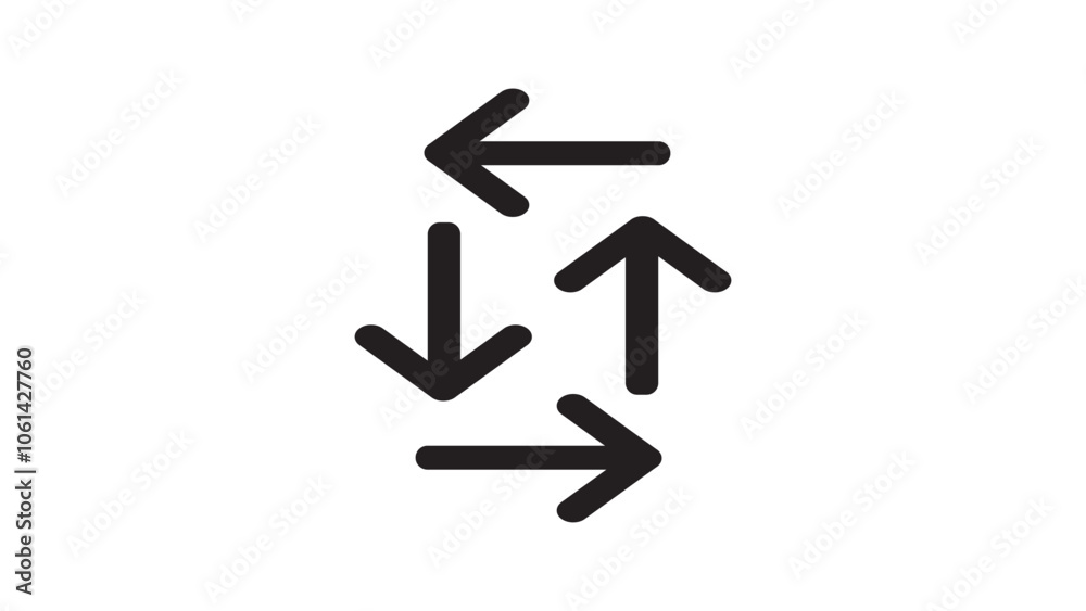 set of arrows icon set of arrows icon