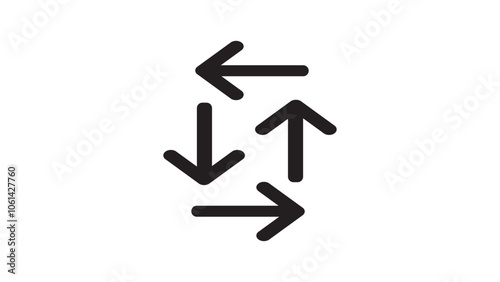 set of arrows icon