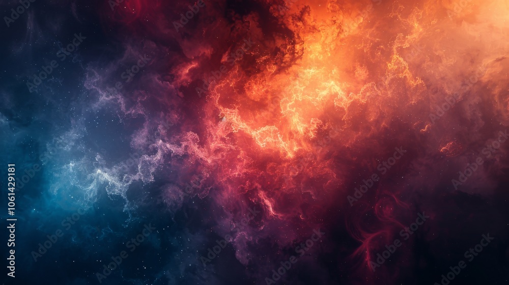 Cosmic Nebula: A Symphony of Colors Cosmic Nebula: A Symphony of Colors