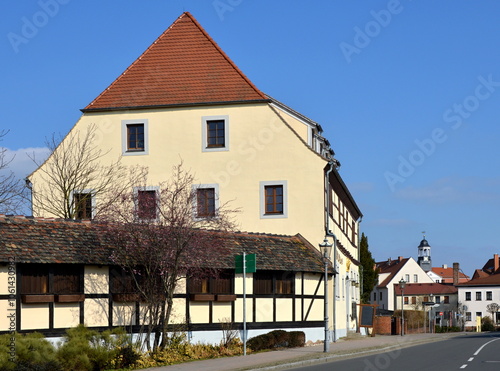 Historical Building in the Town Bad Düben, Saxony