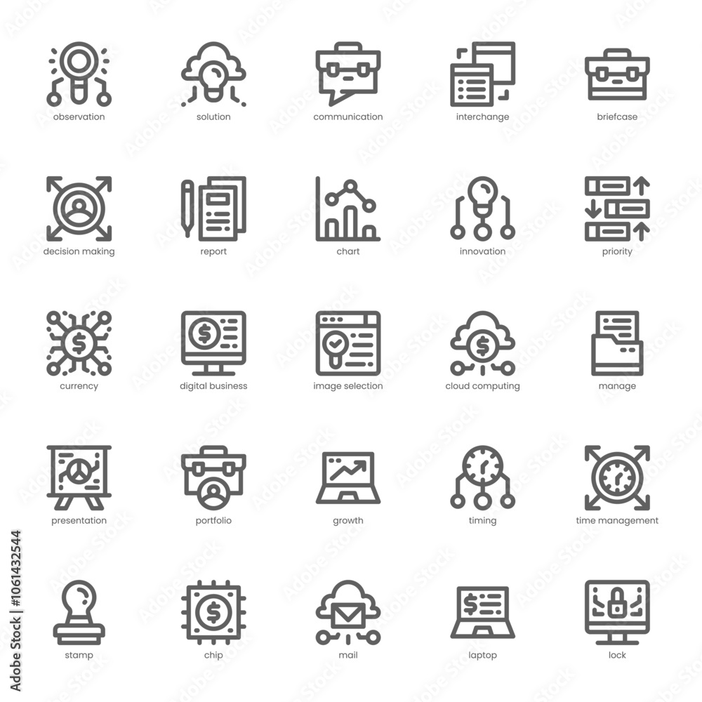 Business Intelligent icon pack for your website, mobile, presentation, and logo design. Business Intelligent icon outline design. Vector graphics illustration and editable stroke. Business Intelligent icon pack for your website, mobile, presentation, and logo design. Business Intelligent icon outline design. Vector graphics illustration and editable stroke.
