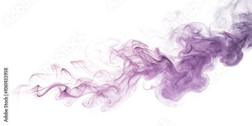  purple smoke isolated transparent background