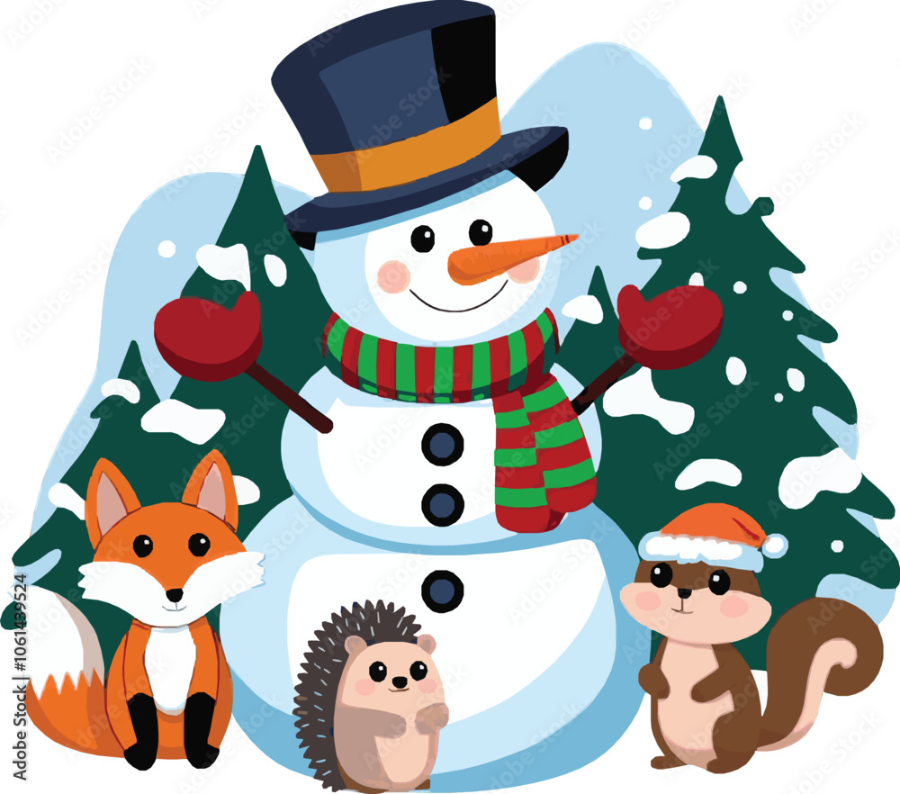 Classic and Modern Christmas Snowman Art for Any Holiday Theme Classic and Modern Christmas Snowman Art for Any Holiday Theme