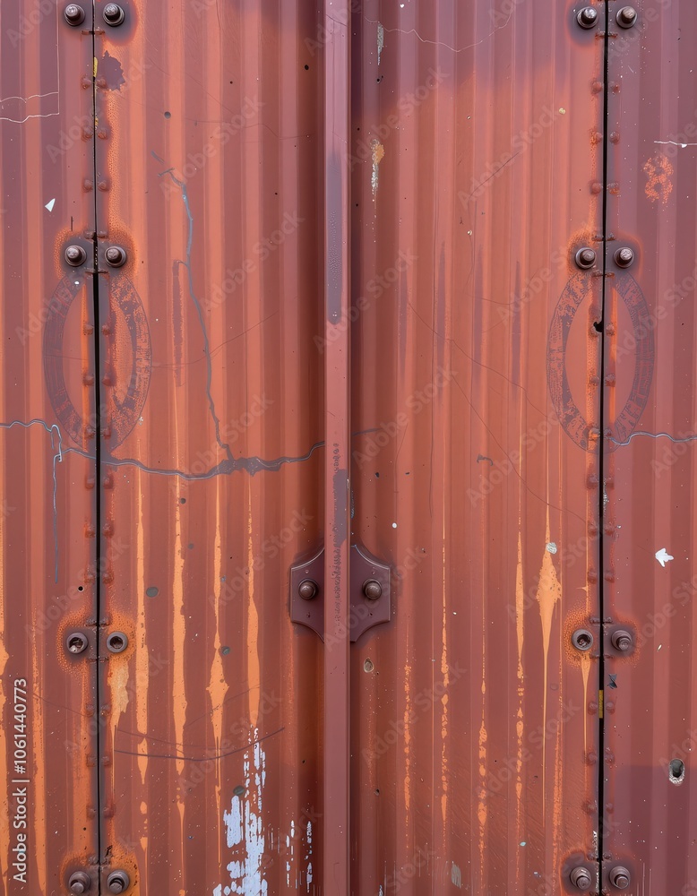 Fototapeta premium old metal door