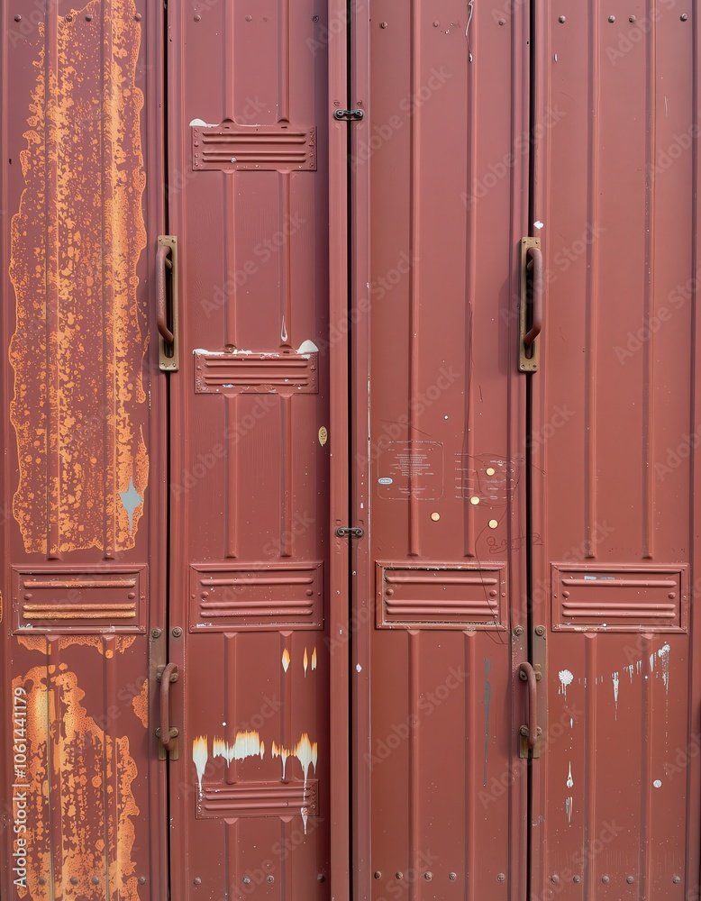 red door in the building red door in the building