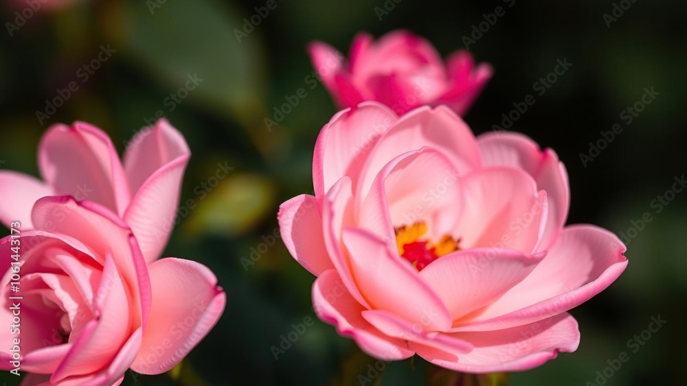 Fototapeta premium A beautiful red rose intertwined with a heart shape on a clean white background, passion, anniversary, nature