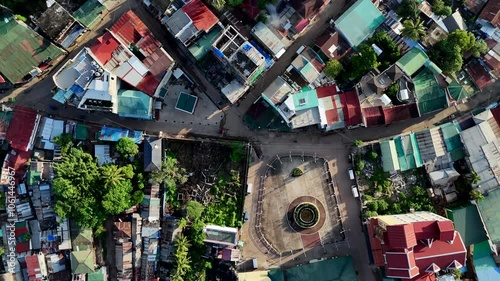 Aerial Bird’s-Eye View of Coron Island Town, Philippines – Stunning High-Resolution Drone Footage