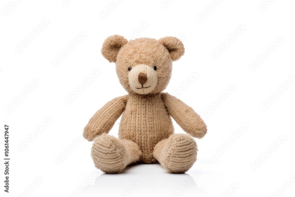 Bear doll plush toy representation. Bear doll plush toy representation.