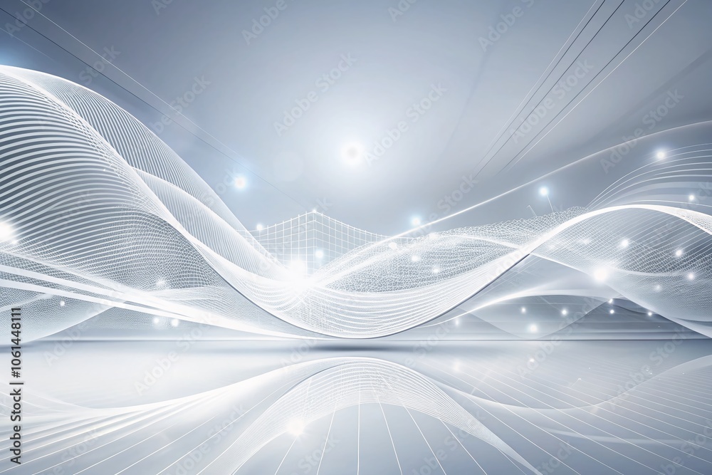 Minimal White Tech Background with Elegant Lines for Motion Design and Urban Exploration Photography Minimal White Tech Background with Elegant Lines for Motion Design and Urban Exploration Photography