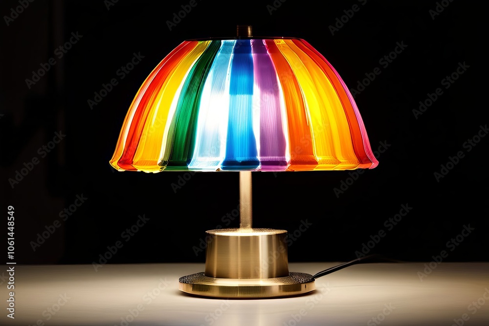 colorful metal table lamp a playful table lamp with a metal base colorful metal table lamp a playful table lamp with a metal base