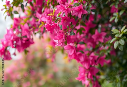 Wallpaper Mural A canopy of bougainvillea flowers. Torontodigital.ca