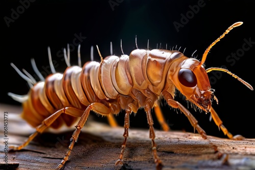 termite larva isoptera larvaethe larval stage of termites often photo