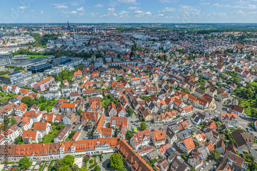 Der Ulmer Stadtteil Söflingen im Luftbild photo