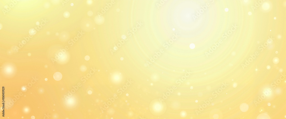 Sparkling Golden Bokeh in Soft Yellow Tones for Festive Backgrounds Sparkling Golden Bokeh in Soft Yellow Tones for Festive Backgrounds