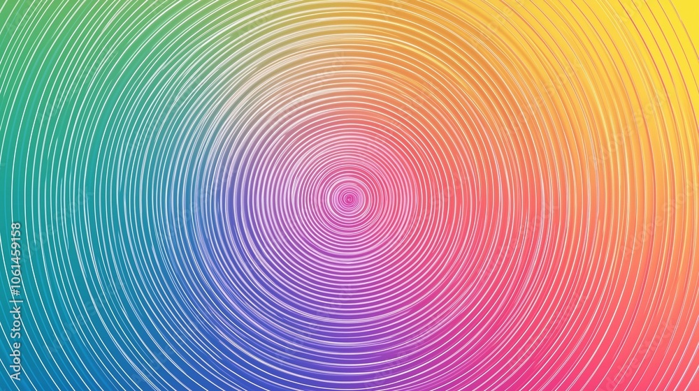 Abstract Rainbow Circles: A mesmerizing swirl of vibrant colors, evoking feelings of energy and movement. Perfect for backgrounds, textures, and designs. Abstract Rainbow Circles: A mesmerizing swirl of vibrant colors, evoking feelings of energy and movement. Perfect for backgrounds, textures, and designs.