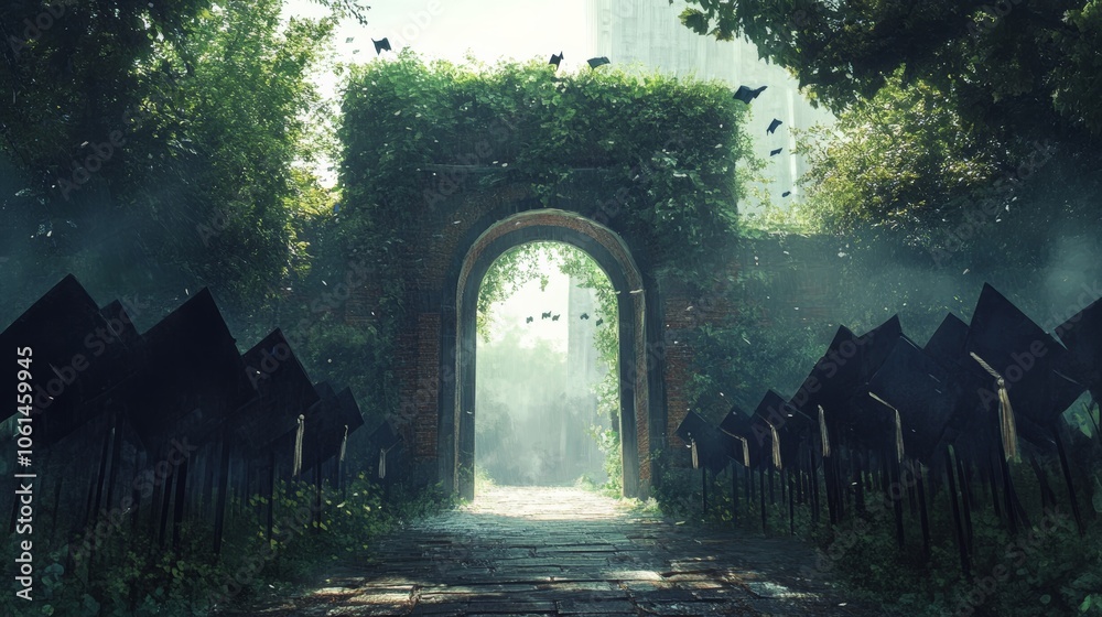 Fototapeta premium Happy Graduation concepts