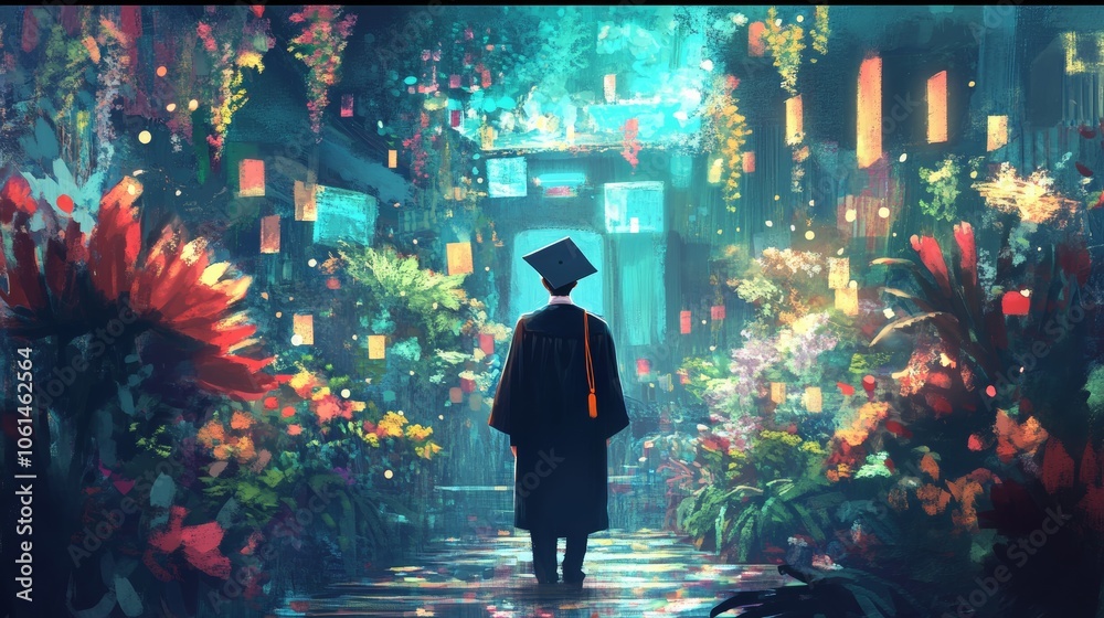 Fototapeta premium Happy Graduation concepts