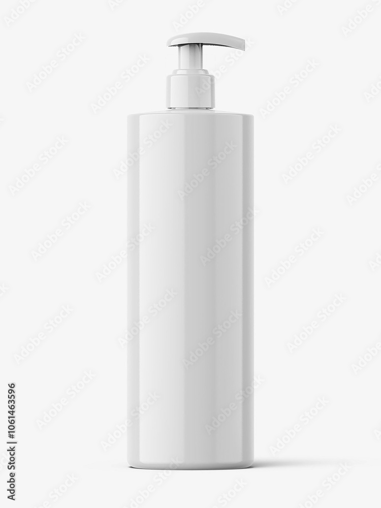 cosmetic pump bottle image
