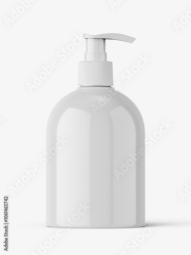 cosmetic pump bottle image