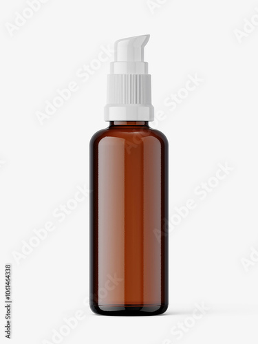 cosmetic pump bottle image