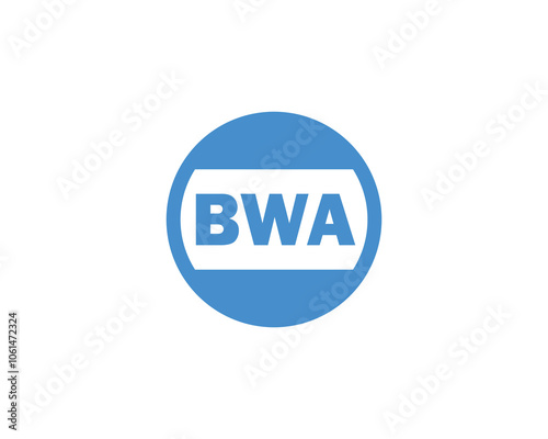 Free Download BWA logo design vector template. BWA - GFXLoad