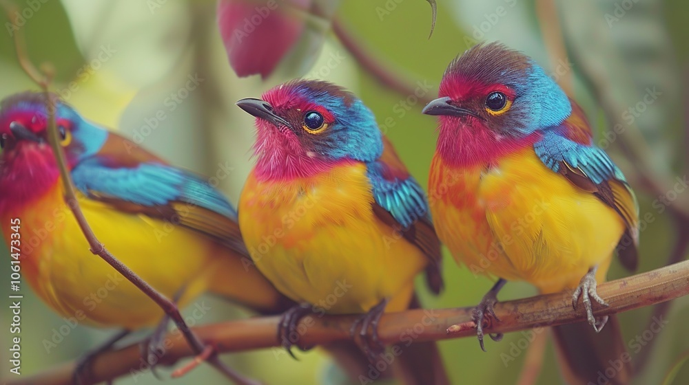 Obraz premium colibri birds, the smallest bird world 