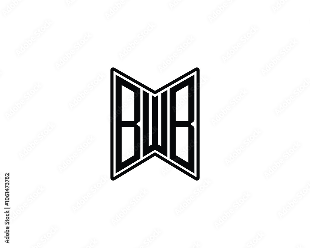 BWB logo design vector template. BWB BWB logo design vector template. BWB