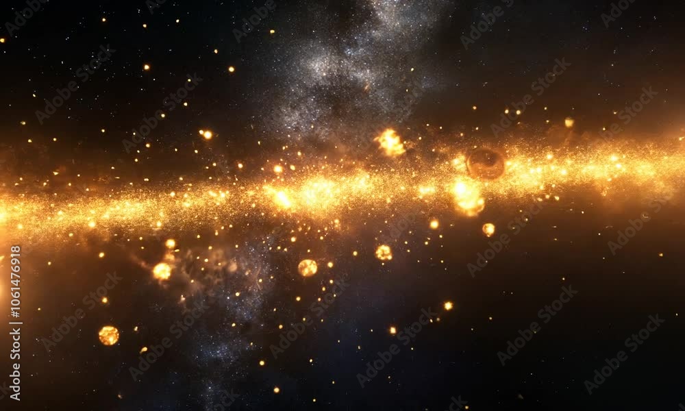 A vibrant depiction of a cosmic scene filled with stars and celestial objects. A vibrant depiction of a cosmic scene filled with stars and celestial objects.