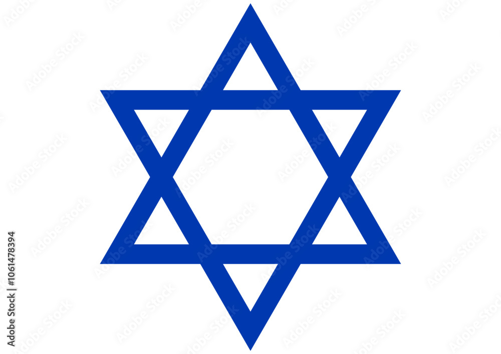 Star of David Clipart. Vector illustration Star of David Clipart. Vector illustration